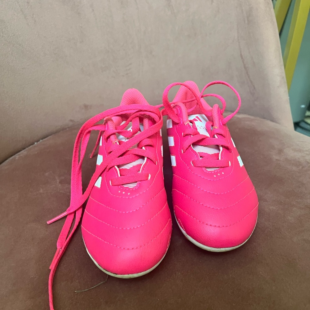 Kids Adidas Pink cleats Vibrant Casual Athletic
